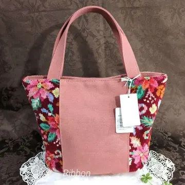 택 포함 새상품 FEILER 러브러리 페이러 노엘 플라워 토트백