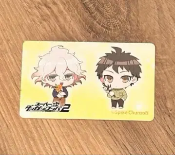 단간론파 코마에다 나기토 히나타 하지메 콜라보 카페 플레이트 카드 특전