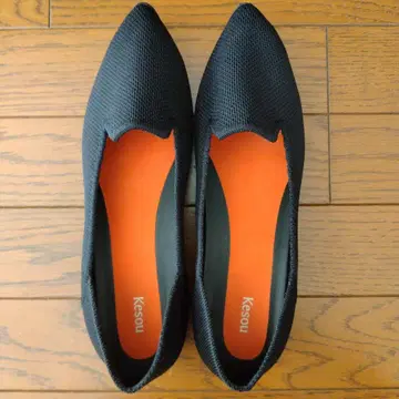 Kesou 블랙 플랫슈즈 26.0