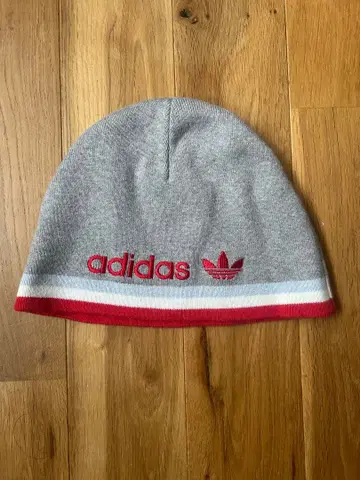 [ 00's ] 아디다스 니트 모자 비니 Y2K 서독