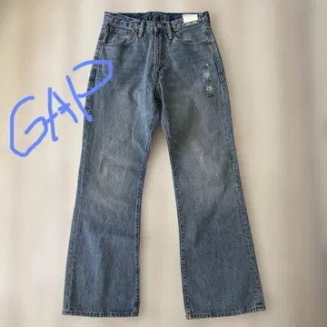 새상품! GAP 갭 남성용 플레어 데님