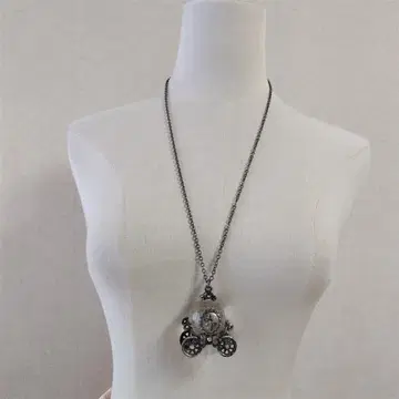 ALICE and the PIRATES 마차 롱 목걸이 실버