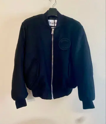 Etudes 봄버 자켓 MA-1 블랙 에튀드