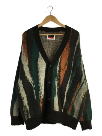 MAISON SPECIAL 스트라이프 패턴 가디건