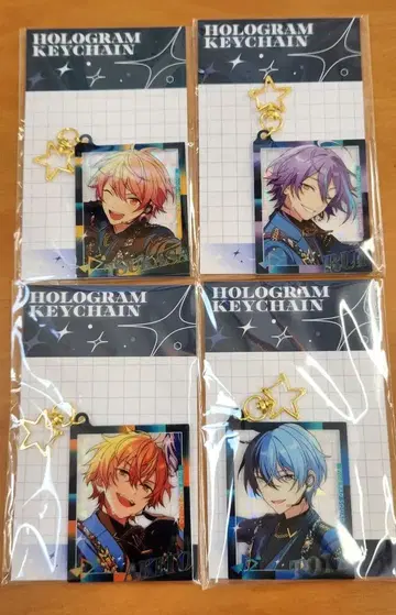 프로세카 x 앙스타 홀로그램 키링 프로세카 캐릭터