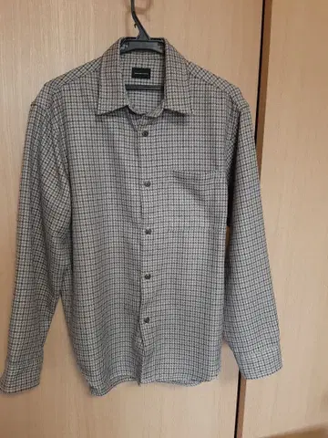 united arrows green label 체크 무늬 긴팔 셔츠