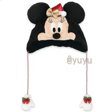 [팬캡] 크리스마스 미니 도쿄 디즈니 리조트 산타 미니 새상품