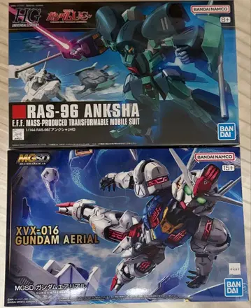 HG 앙크샤 MGSD 건담 에어리얼 세트