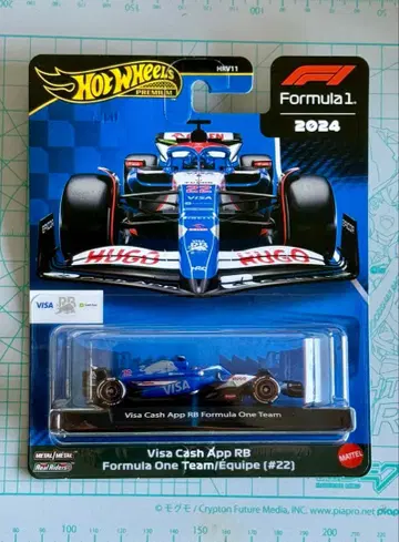 핫휠 F1 Visa Cash App RB #22