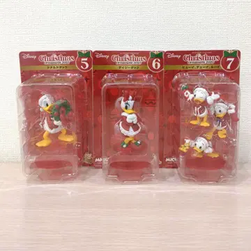 디즈니 크리스마스 오너먼트 복권 도널드 덕, 데이지 외 3종
