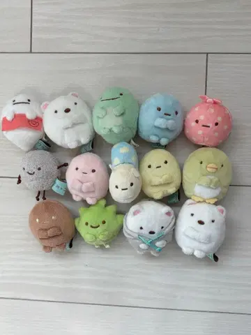 스미코구라시 테노리 봉제 인형 등 묶음 판매