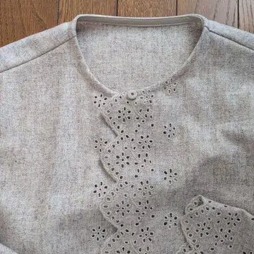 새상품 자수 긴팔 상의 LBE F