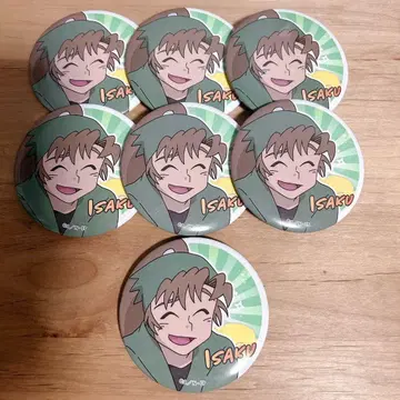 닌타마 란타로 캔뱃지 젠포지 잇사쿠 백면상