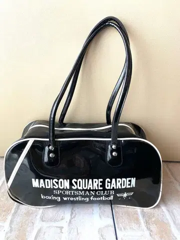 MADISON SQUARE GARDEN 미니 보스턴 백 블랙