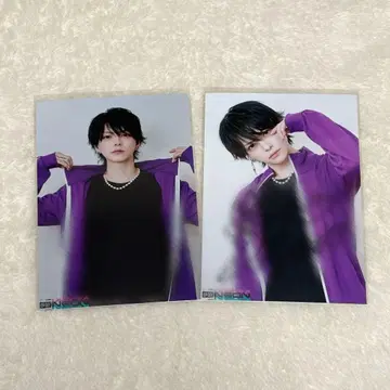 몽상가 NEON 사쿠 사인 포함 저지 브로마이드 2장 세트