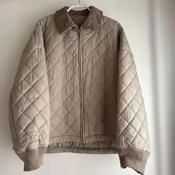 유니클로 UNIQLO C 퍼프 테크 블루종 퀼팅 다운