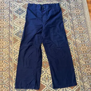 이탈리아군 라이트 몰스킨 마린 팬츠 롤빵 세일러 팬츠