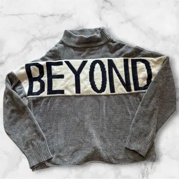 GYDA BEYOND 로고 니트