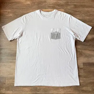 파타고니아 포켓 레스폰서빌리티 티셔츠 화이트 XL