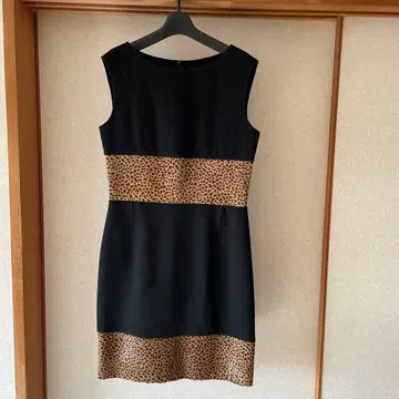 GENNY의 송치와 울 콤비 원피스