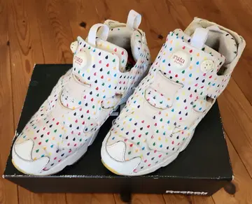 리복 인스타펌프 레인보우 드롭 멀티 컬러 사이즈 26cm