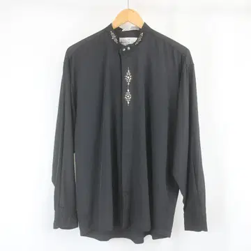 VINTAGE BARRACUDA 비쥬 스터드 와이드 실루엣 셔츠