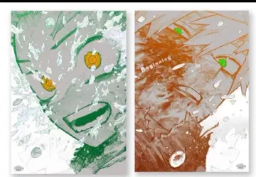 나의 히어로 아카데미아 원화전 A2 포스터 미도리야 바쿠고 히로아카