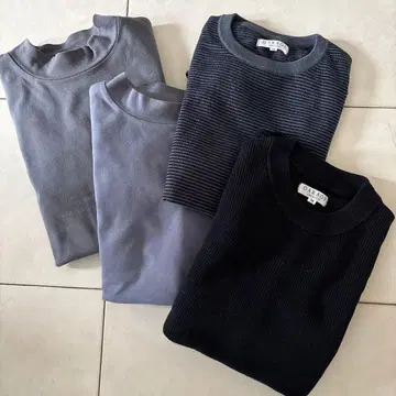 ORIHICA M 4종 세트 니트 모크넥