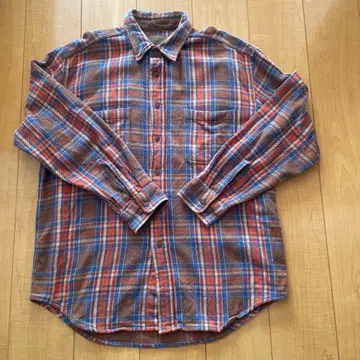 ST. JOHN'S BAY 체크 무늬 플란넬 셔츠