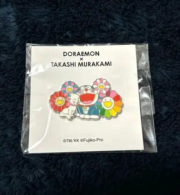 무라카미 다카시 x 도라에몽 콜라보 핀즈 핀 배지 미개봉 새상품