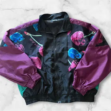 ACDC 독 체리 하라주쿠 나일론 블루종 자켓