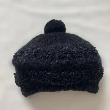 coeur femme 폼폼 포함 베레모