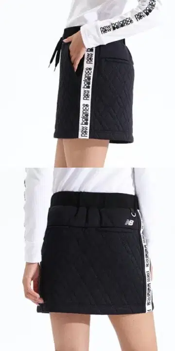 [ New Balance ] 퀼팅 스커트