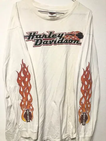 Harley Davidson 롱 슬리브 T셔츠 XL
