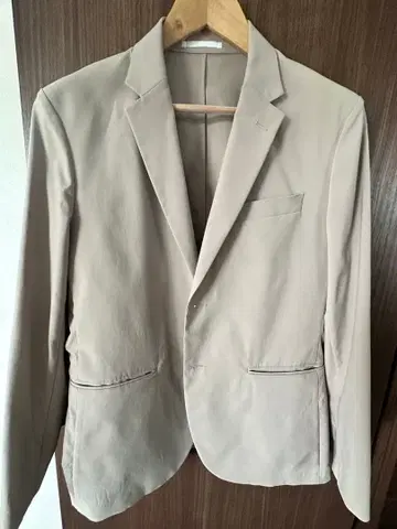 유니클로 감동 자켓 감동 팬츠 베이지 셋업