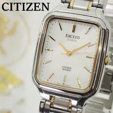 작동품 새상품 배터리 시티즌 엑시드 EUROS 여성용 쿼츠