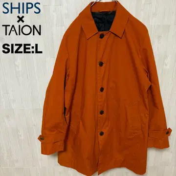 [ 새상품급 ] SHIPS x TAION 스텐칼라 다운 라이너 레어 컬러