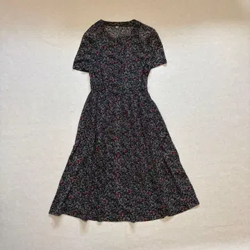 빈티지 꽃무늬 원피스 쇼와 여자 올 패턴 아카이브 y2k