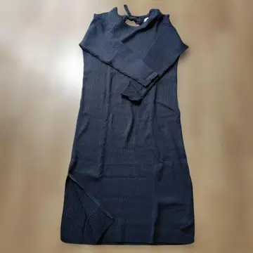 Discoat 리브 니트 원피스