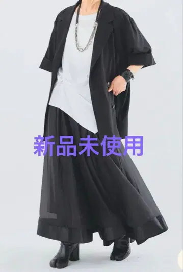 AIJAN 자켓 반팔 더블 버튼 새상품