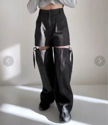 Heather 2way 슬랙스 팬츠