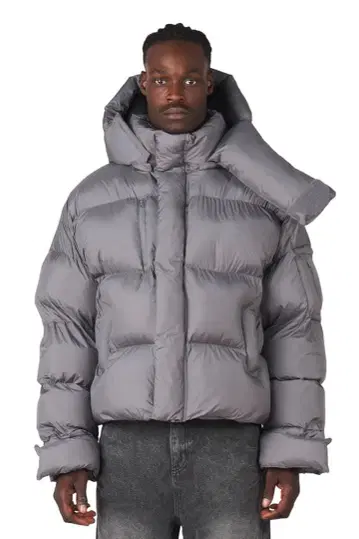 TRENDI VISION 그레이 다운 자켓 S