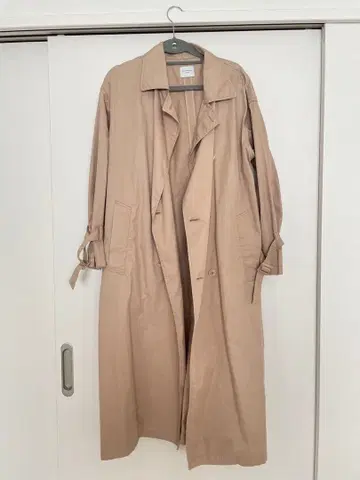 [새상품급] URBAN RESEARCH DOORS 롱 트렌치코트 베이지