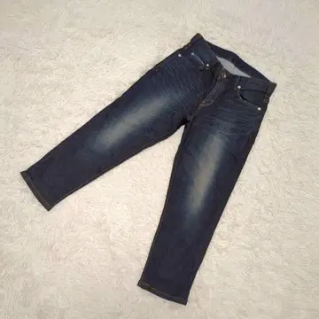 에드윈 JERSEYS 스트레치 스키니 데님 크롭 기장 XS