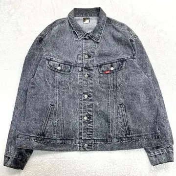 usa제 선염 Lee 블랙 데님 자켓 2XL 빈티지