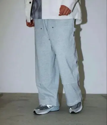 BEAMS 더블니 스웨트 팬츠 L 사이즈 미사용 새상품