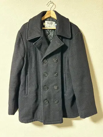 샷 schott 피 코트 사이즈 42 미국제 usa 울