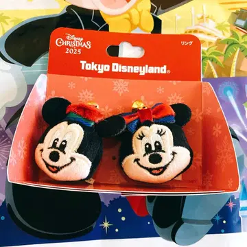 디즈니 크리스마스 미키 미니 반지