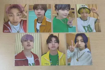 BTS Butter 가디건 트레이딩 카드 7장 묶음 판매
