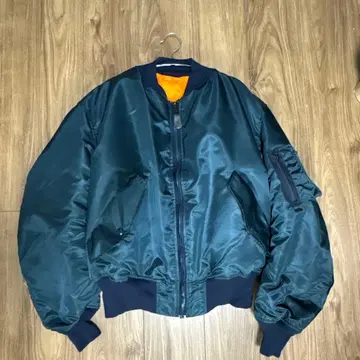 USA GREENBRIER MA-1 플라이트 재킷 네이비